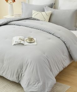 Juego de Edredón King SahSahCasa, Conjunto de Ropa de Cama