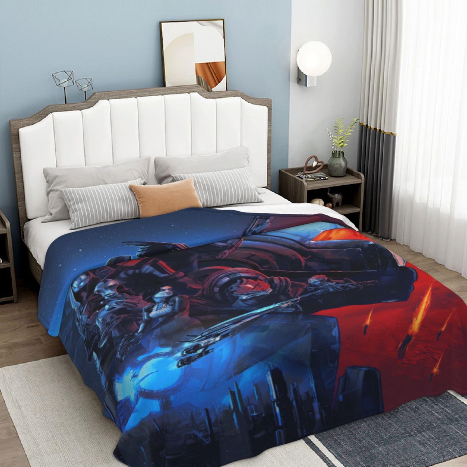 Manta de Efecto Masivo Super Suave Manta de Franela Ligera - Imagen 4