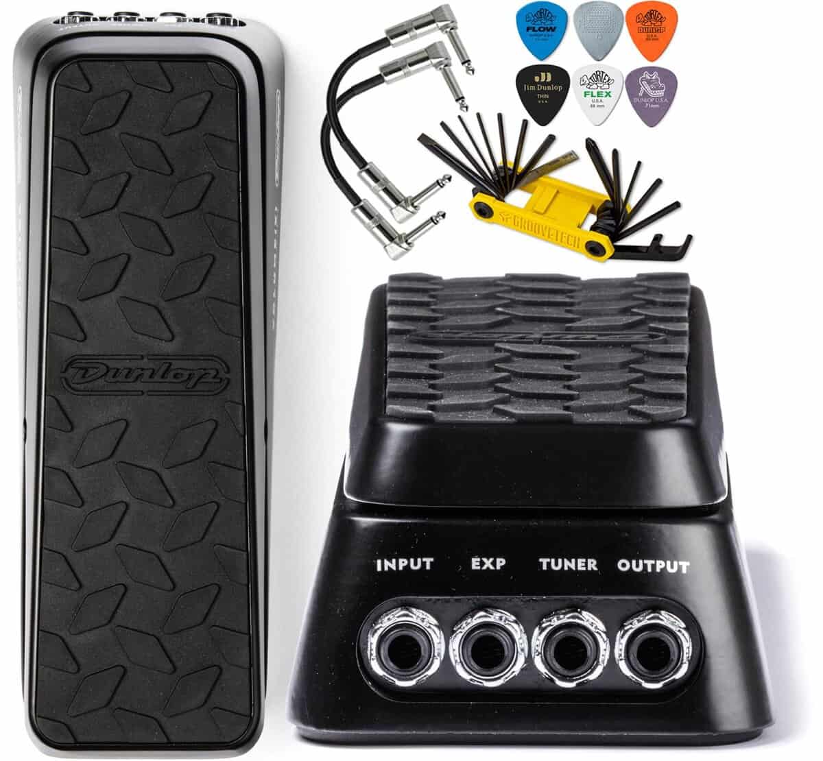 Pedal de Efectos Dunlop DVP3 Volume X con Cable de Parche