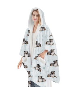 Manta con capucha Australian Shepherd de E&S Pets - Manta
