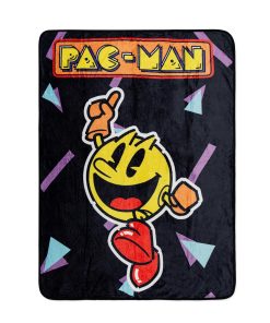 Manta de Salto Clásico Pac-Man de 45 x 60 Pulgadas