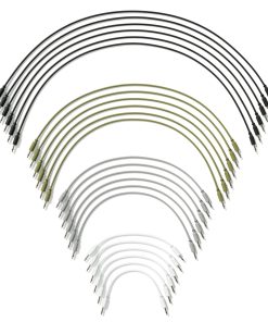 ExcelValley - 24-Pack - Cables de Parche Mono Modular TS