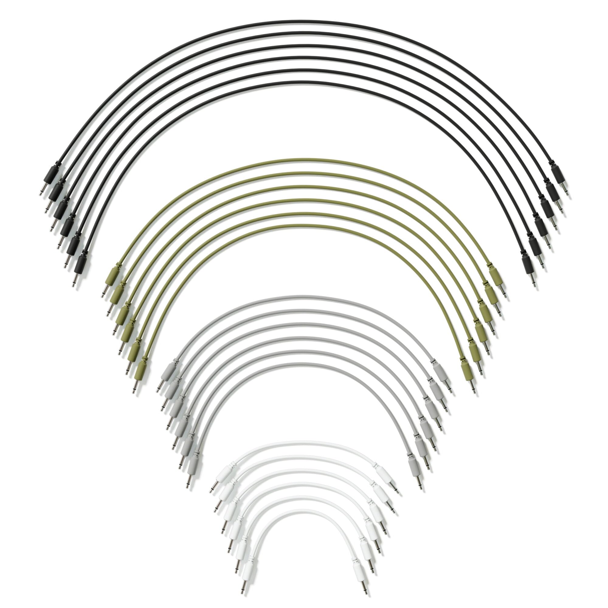 ExcelValley - 24-Pack - Cables de Parche Mono Modular TS