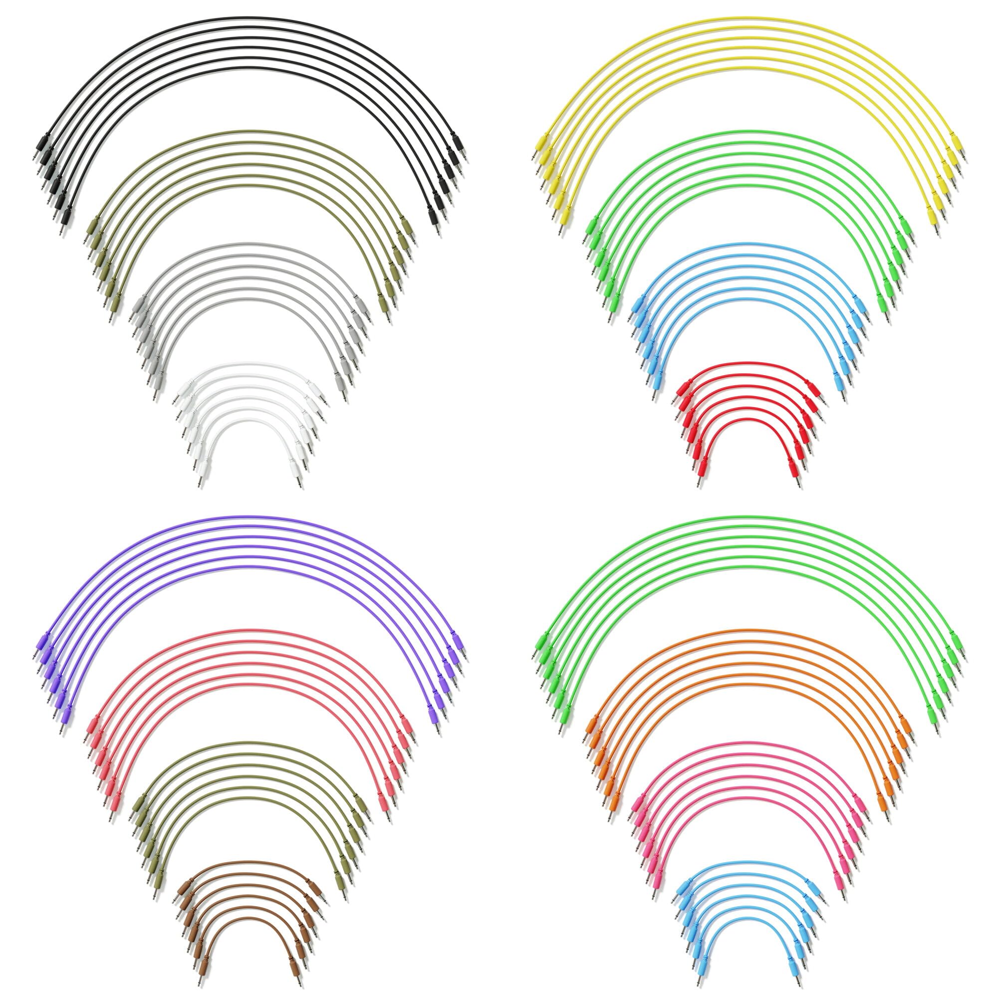 ExcelValley - 24-Pack - Cables de Parche Mono Modular TS - Imagen 6