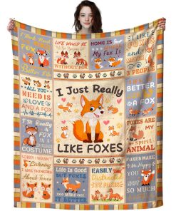 Manta de Zorro Jonecea: Mantas de Zorros para Niñas, Niños