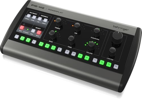Mezclador de Monitoreo Personal Behringer P16-HQ de 16 - Imagen 5