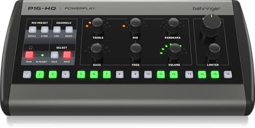 Mezclador de Monitoreo Personal Behringer P16-HQ de 16 - Imagen 3