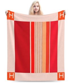 Manta de la letra H MGAMLKGM, Manta de viaje cómoda, Manta