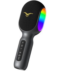Micrófono Karaoke Inalámbrico SONDTUO, 5-en-1 Portátil con