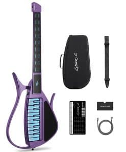 Enya CYBER-G Guitarra Inteligente Sin Cuerdas, -Morado