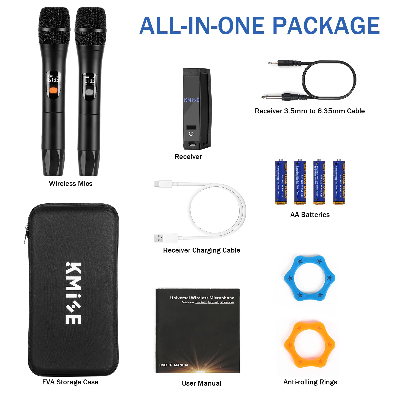 Micrófonos inalámbricos Kmise, Micrófonos inalámbricos - Imagen 8