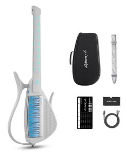 Enya CYBER-G Guitarra Inteligente sin Cuerdas, -Blanco