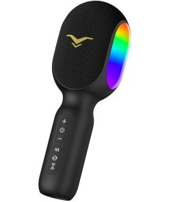 Micrófono Karaoke Inalámbrico Bluetooth, 5-en-1 Micrófono