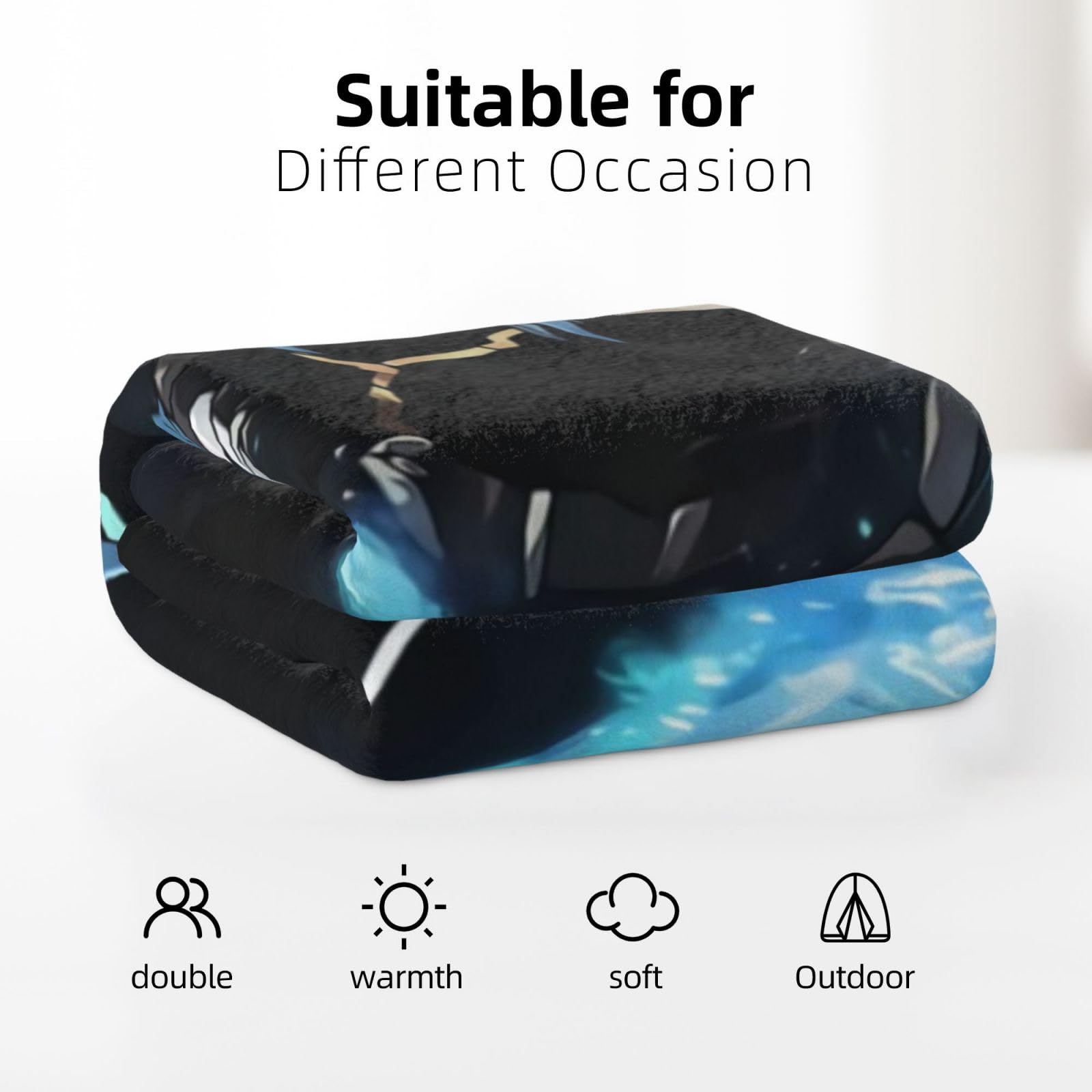 Manta de Franela CXNZRLVY de Anime Reencarnado como un Limo - Imagen 7