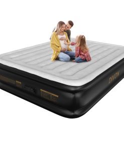 Colchón Inflable Divon Queen Con Bomba Incorporada, Colchón