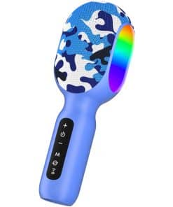 Micrófono de karaoke para niños, Micrófono Bluetooth con
