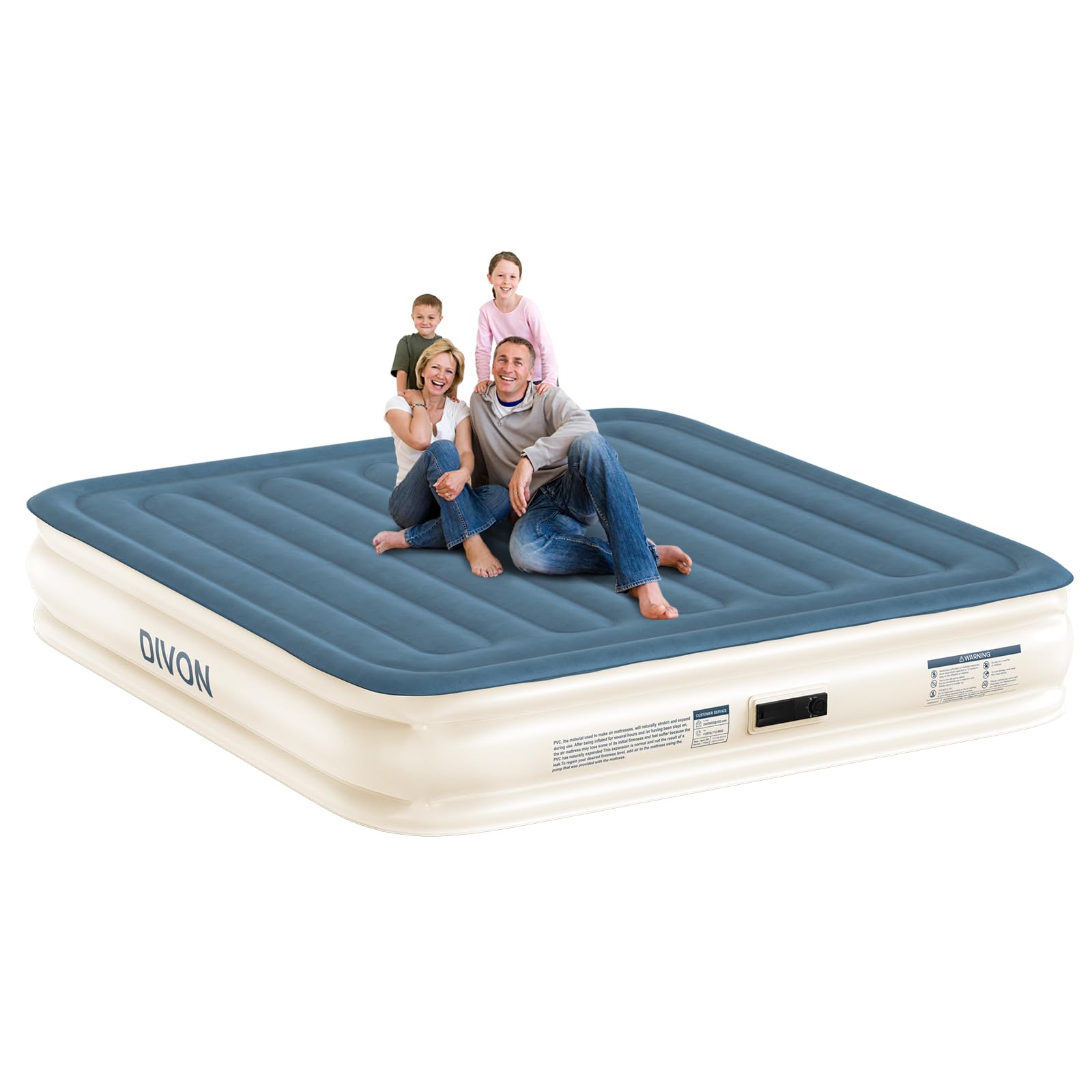 Colchón de Aire Tamaño King DIVON, Colchón de Aire King de
