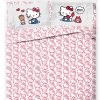 Juego de Sábanas Jay Franco Hello Kitty Tamaño Completo -