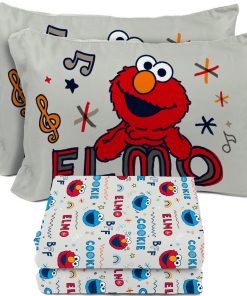 Juego de sábanas completo de Sesame Street - Juego de 4