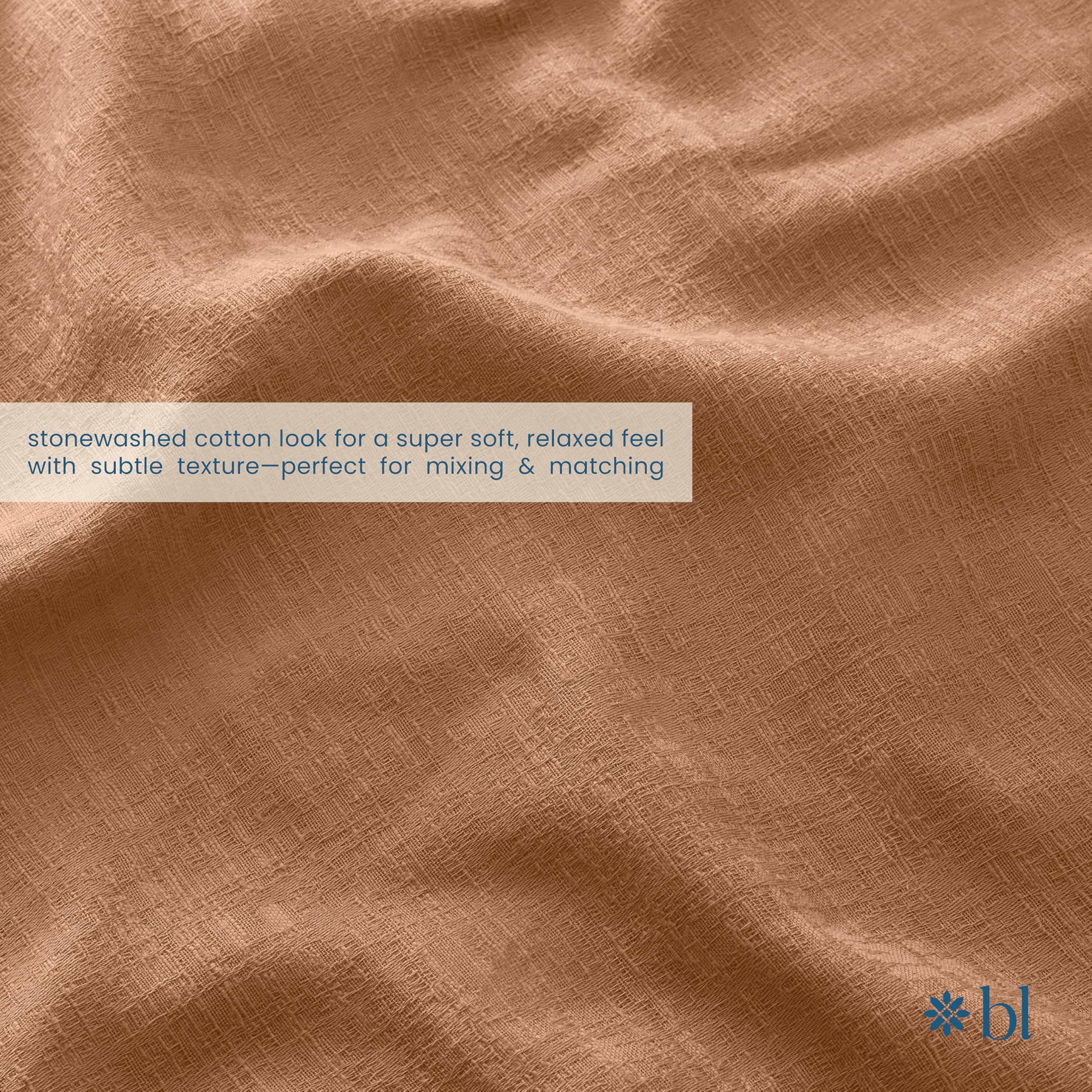 Set de Funda Nórdica 100% Algodón Blue Loom, 3 Piezas, - Imagen 6