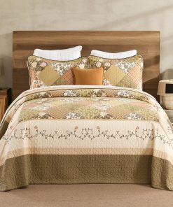 Colchón de Cama Queen FineStichery 120"x102", Colcha de