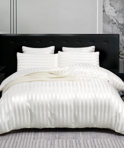 Set de Funda Nórdica Arianaut Tamaño Completo Blanco 5