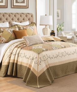 Colcha de cama extra grande California King XL SahSahCasa