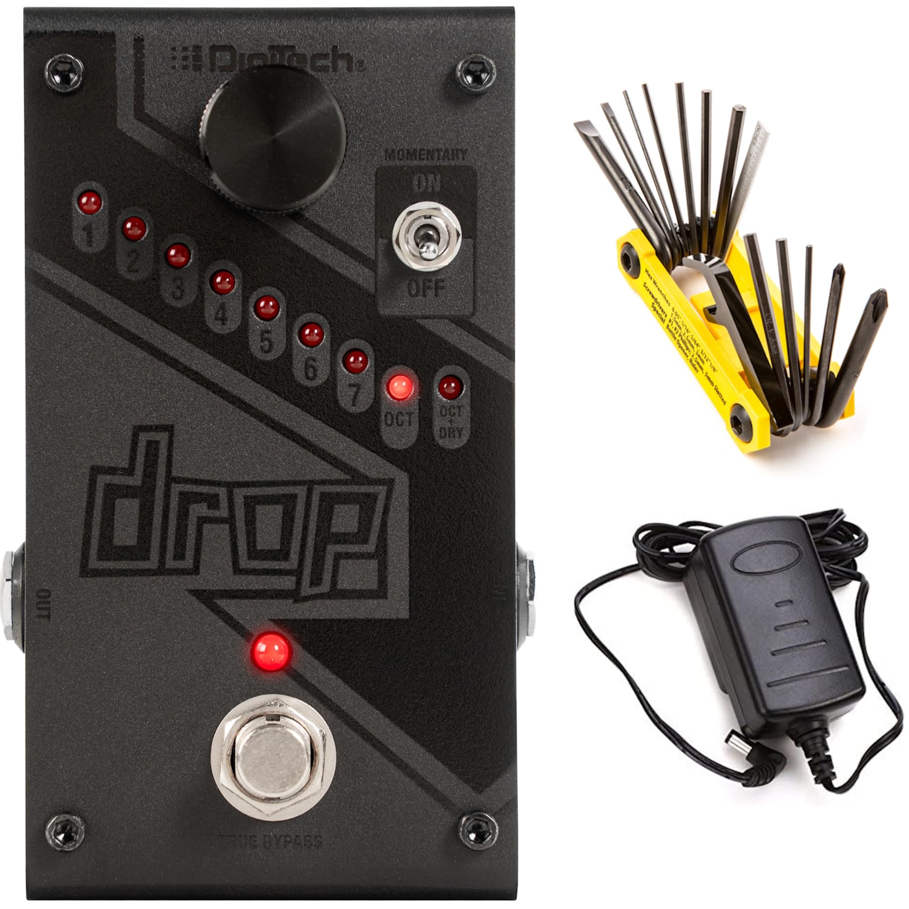 Digitech DROPBK The Drop Pedal Polifónico - Edición Negra -