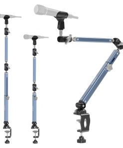 Brazo de Micrófono 360° Rotatable Plegable Soporte