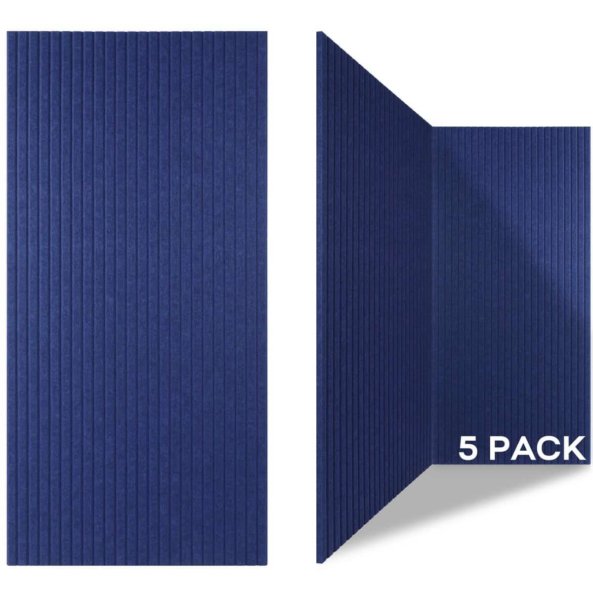 EVENRISING 5 Pack Paneles Acústicos, 47.2x23.6x0.4