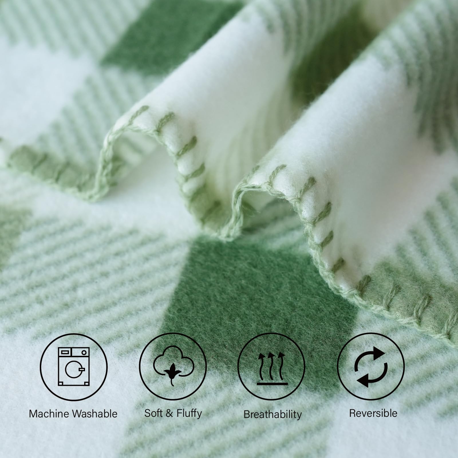 Manta de Forro Polar ZYFZCYBL - Juego de 6 Mantas de Forro - Imagen 4