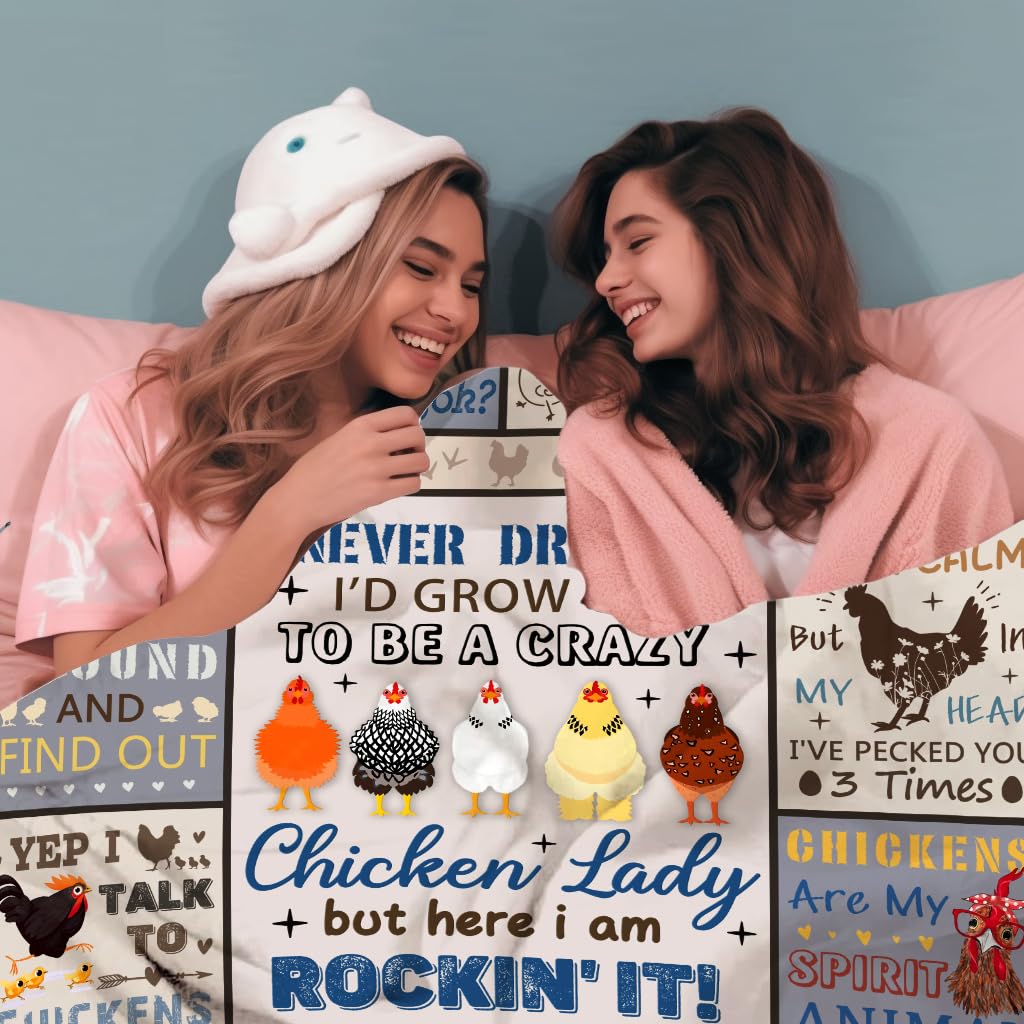 Manta de Pollo Lindo Norkobay Regalo para Niñas, Manta - Imagen 5