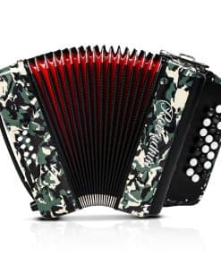 Acordeón - 22 teclas 8 bajos, acordeón ligero para