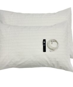 EMIKITS 2Pack Funda de Almohada de Tierra para Cama Queen