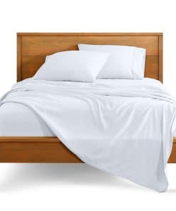 Juego de sábanas Bare Home Queen - Sábanas de cama Queen de