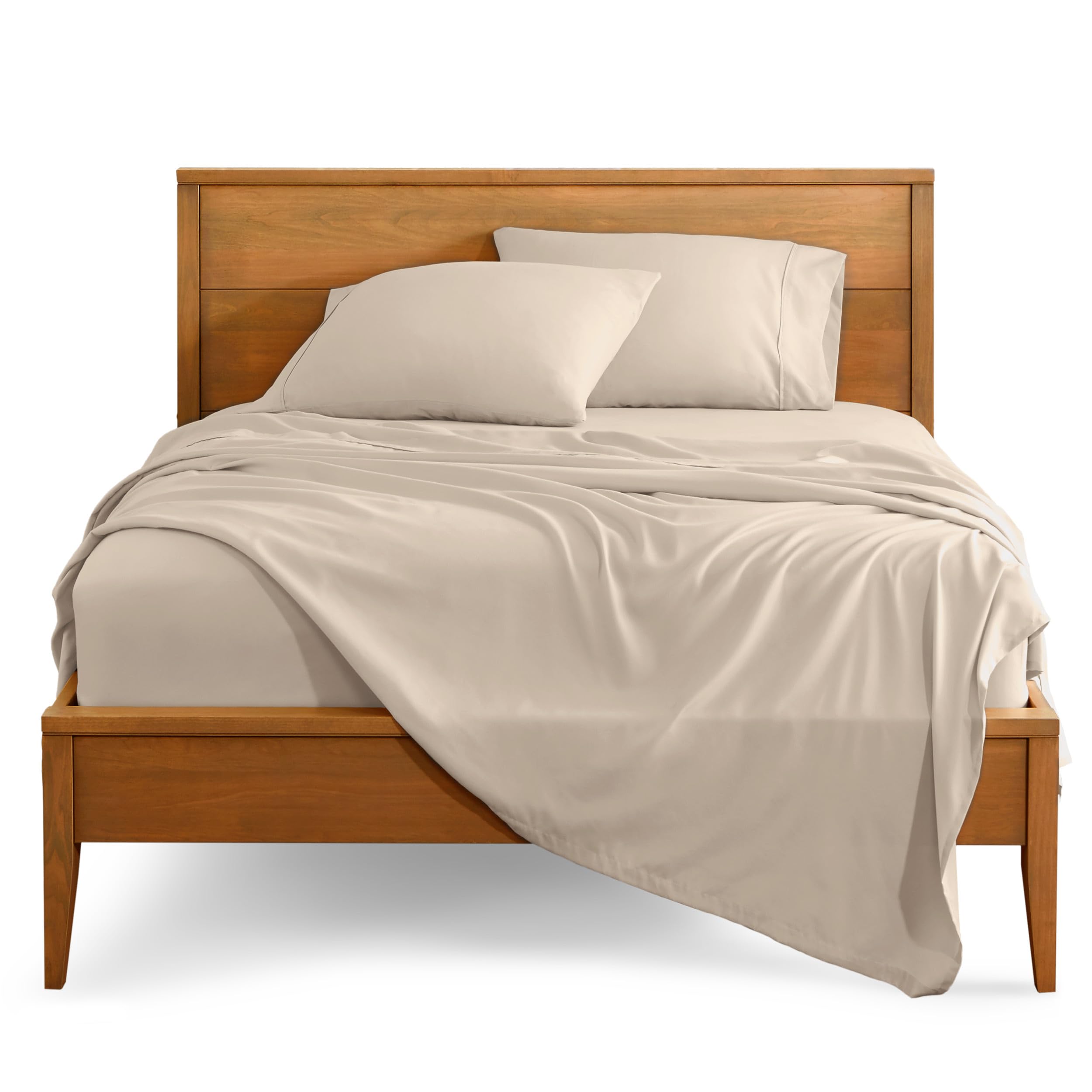 Juego de sábanas Bare Home Full XL - 1800 sábanas de cama