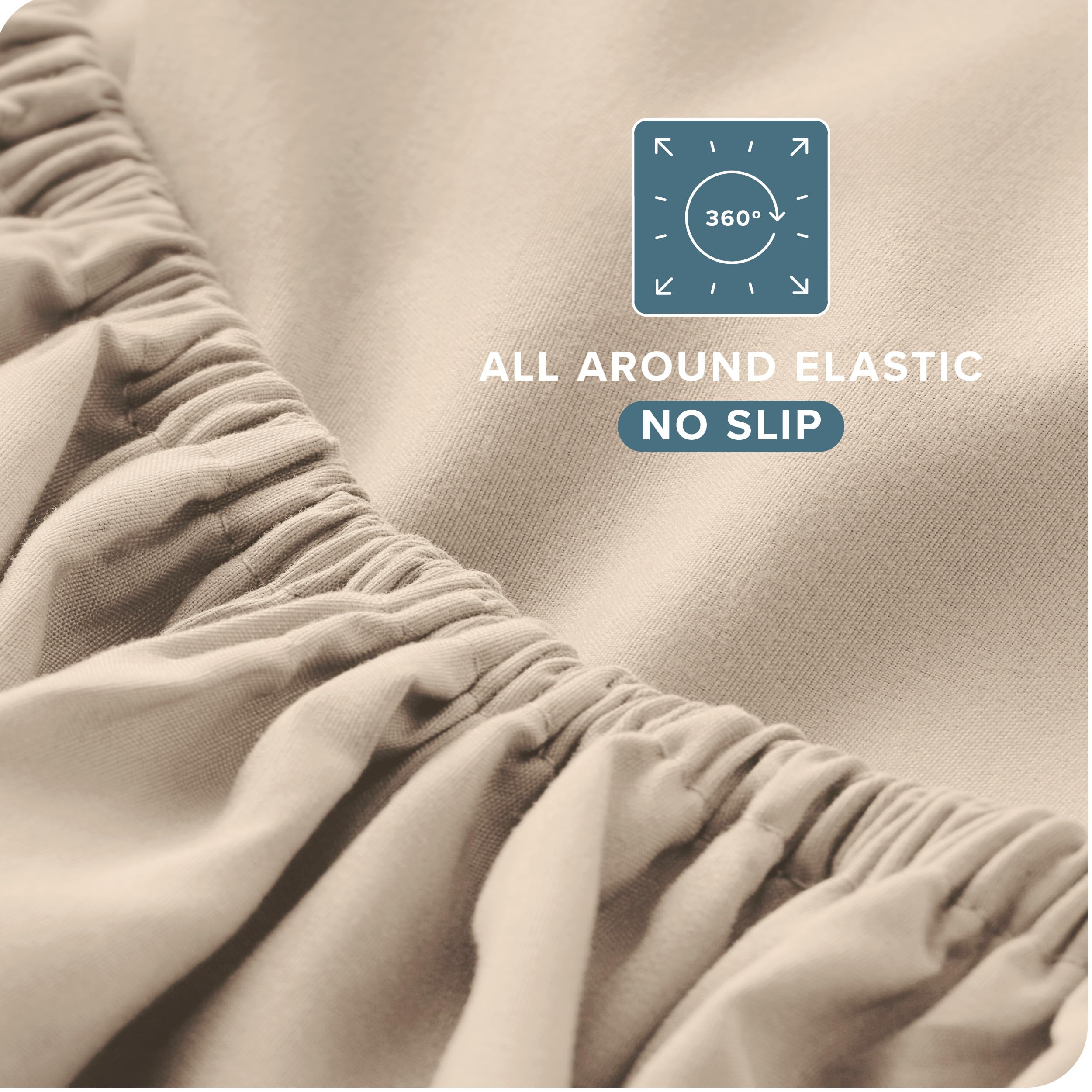 Juego de sábanas Bare Home Full XL - 1800 sábanas de cama - Imagen 7