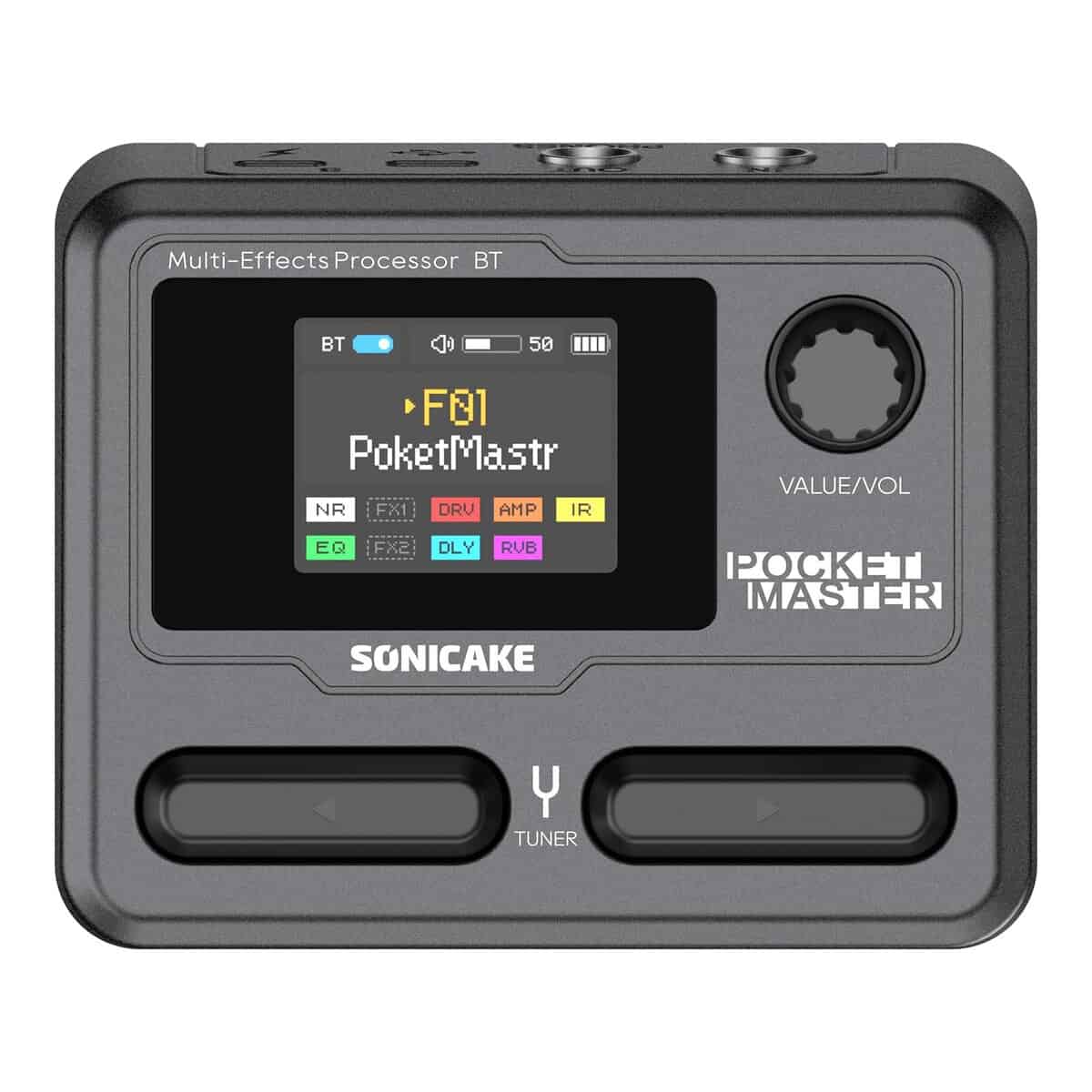 SONICAKE Pocket Master-Pedal de Efectos Multiportátil, 100+