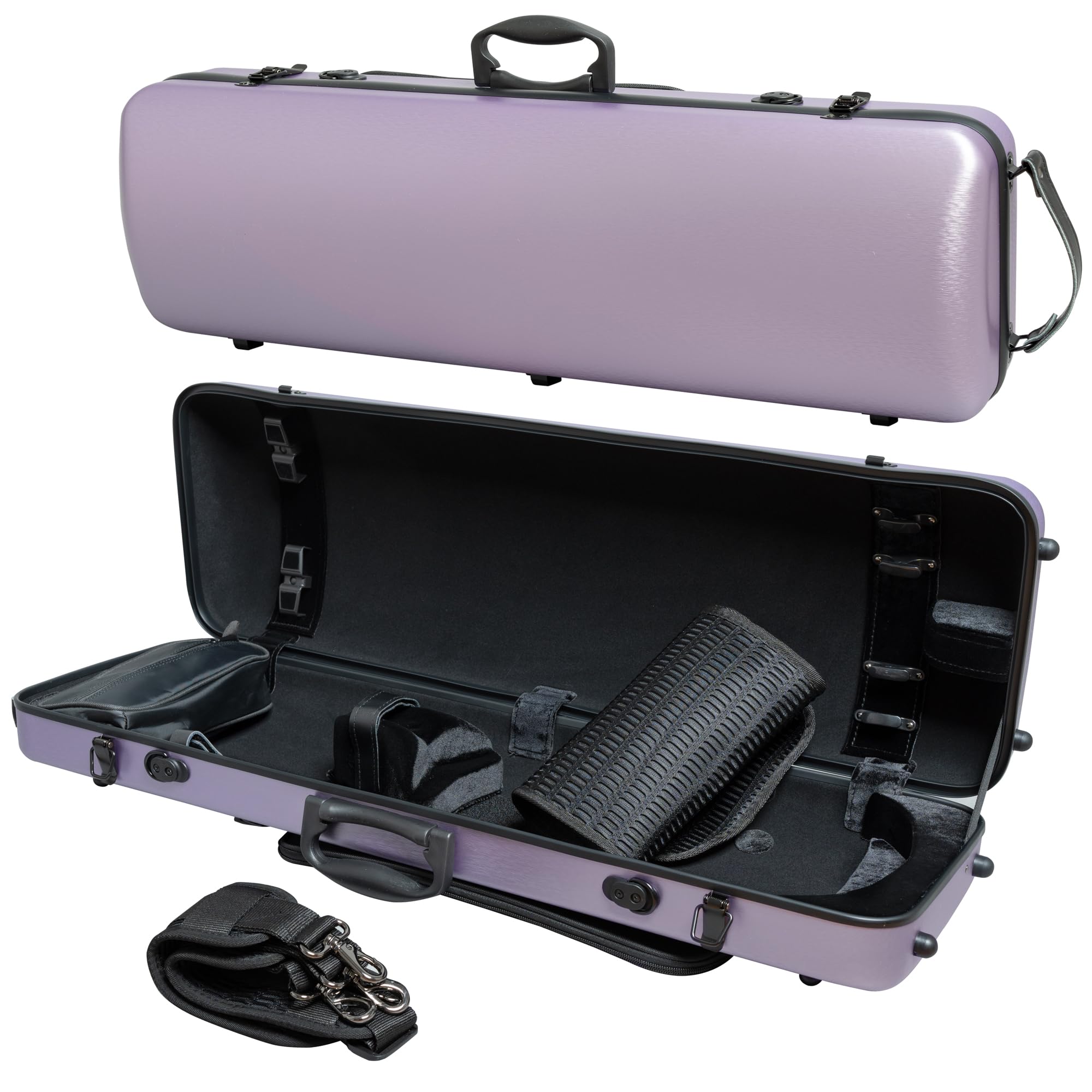 Estuche rígido para violín MI&VI NP-7006 (tamaño completo)