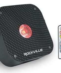 Luz Lavadora LED Rockville MINI RF1 V3 Negra, RGBWA + UV,