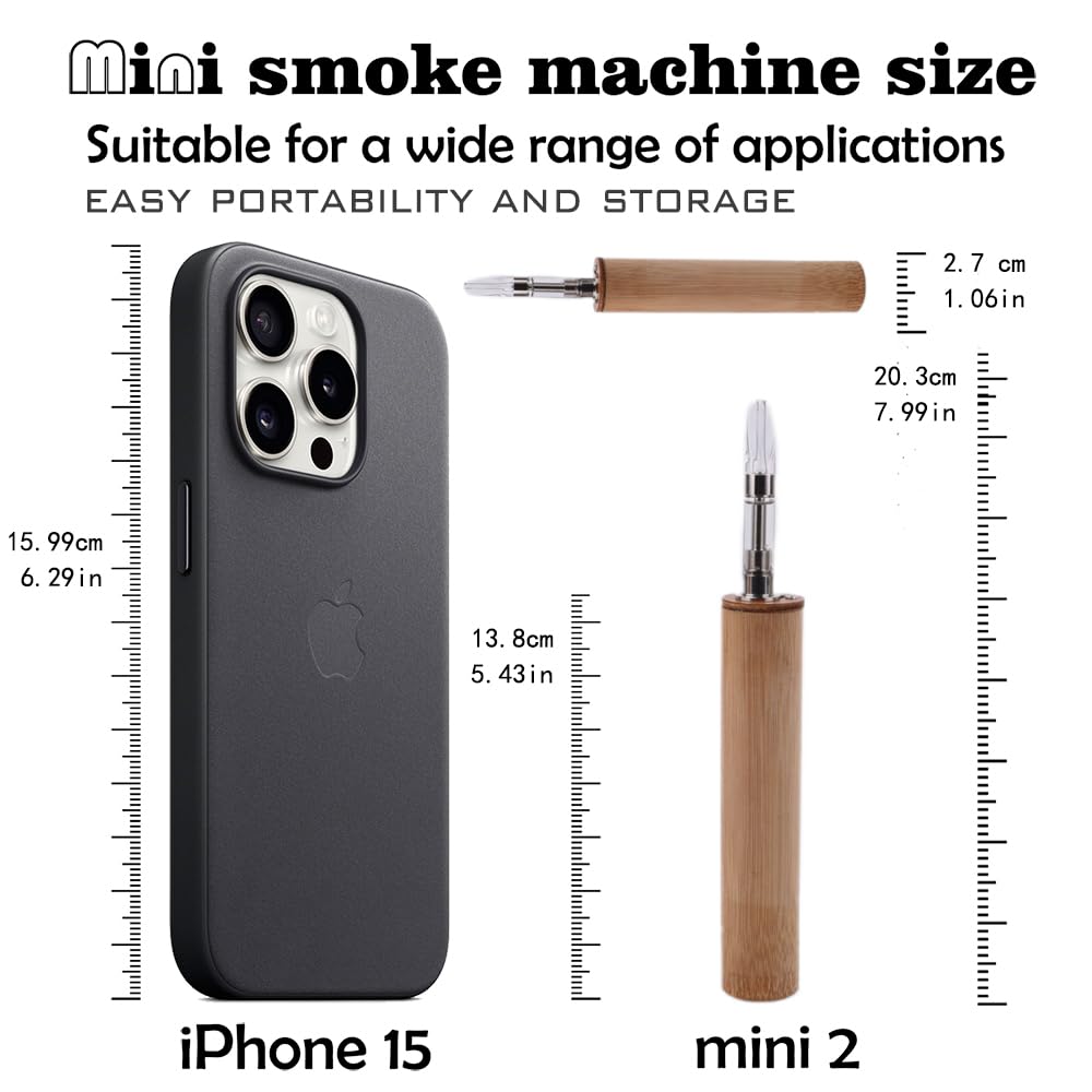 Máquina de Humo Portátil Yiduomile Mini - Generador de Humo - Imagen 3