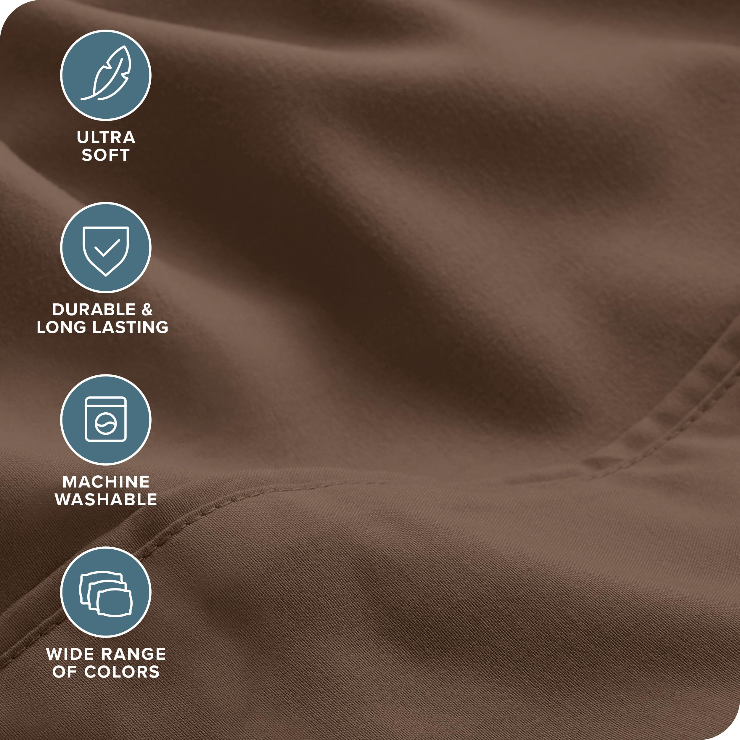 Juego de sábanas Full XL Bare Home - Sábanas de lujo estilo - Imagen 5