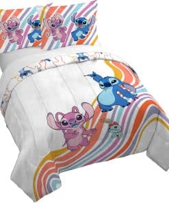 Jay Franco Disney Lilo and Stitch Juego de Funda Nórdica y