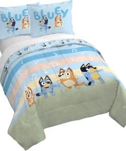 Juego de Funda nórdica y Funda de Almohada Bluey and Bingo