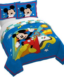 Set de Funda Nórdica y Fundas de Almohada Disney Mickey