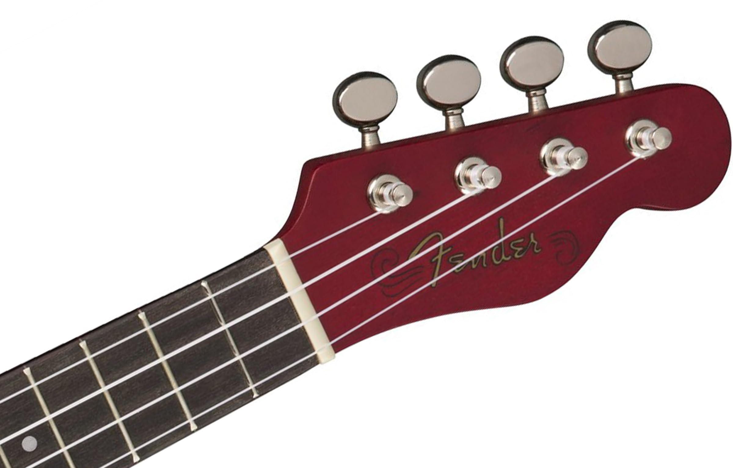 Ukelele Soprano Fender Venice - Cereza con Estuche y - Imagen 7