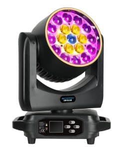 Luz de Cabeza Móvil BETOPPER, 19x15W RGBW con Efecto de