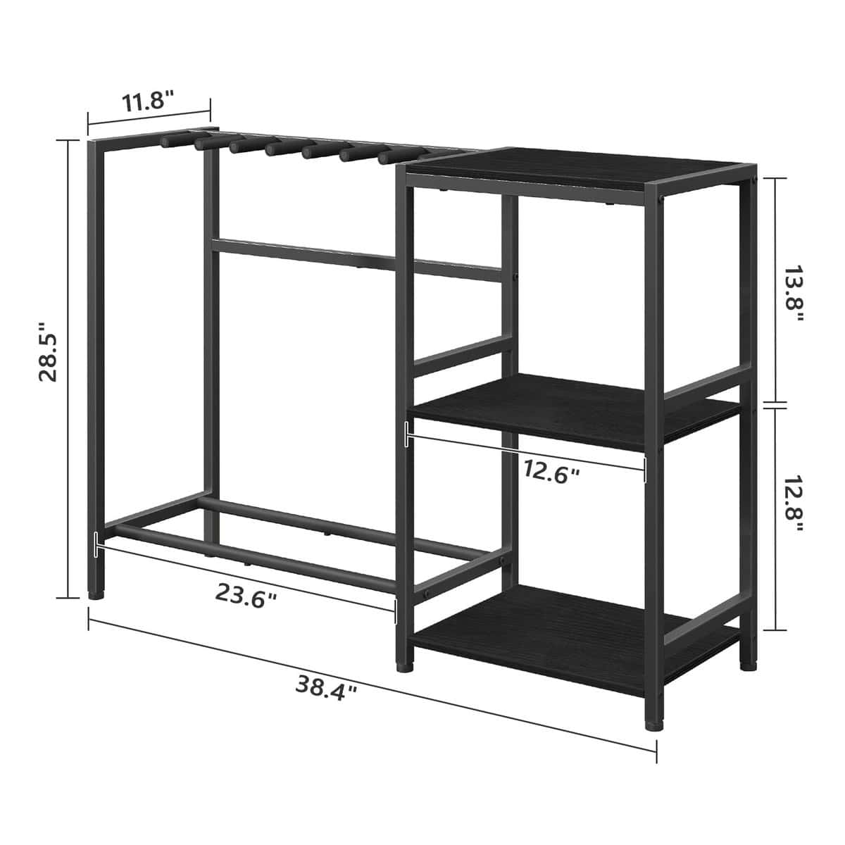 Soporte para Guitarra MAHANCRIS, Soporte para 5-6 - Imagen 4