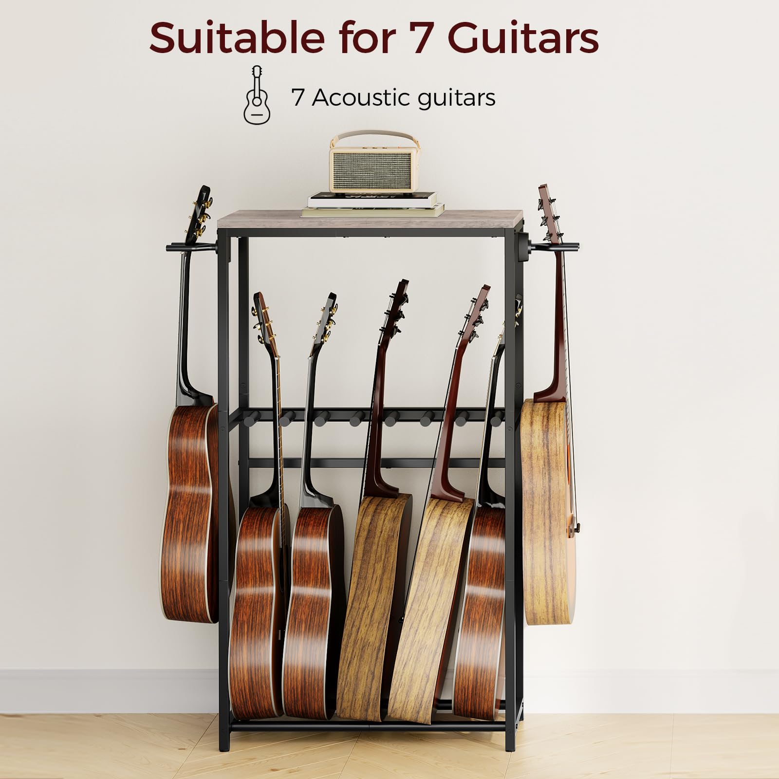 Soporte de Guitarra MAHANCRIS, Soporte de Guitar para - Imagen 5