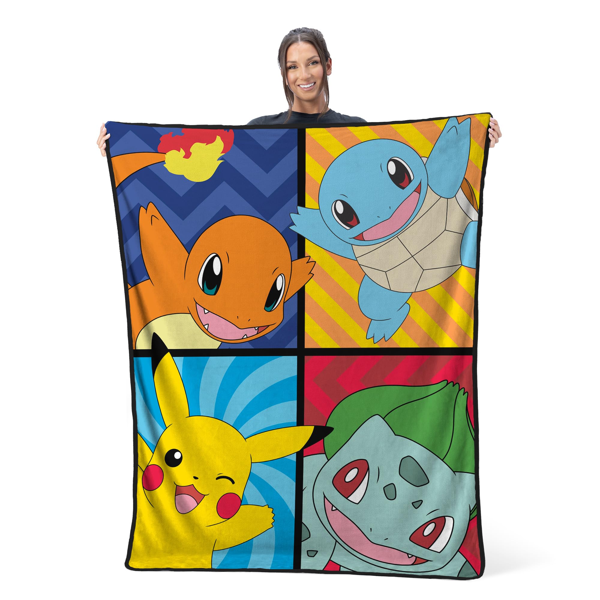 Cobija de Personajes de Pokemon - Suave y Acogedora Micro - Imagen 3